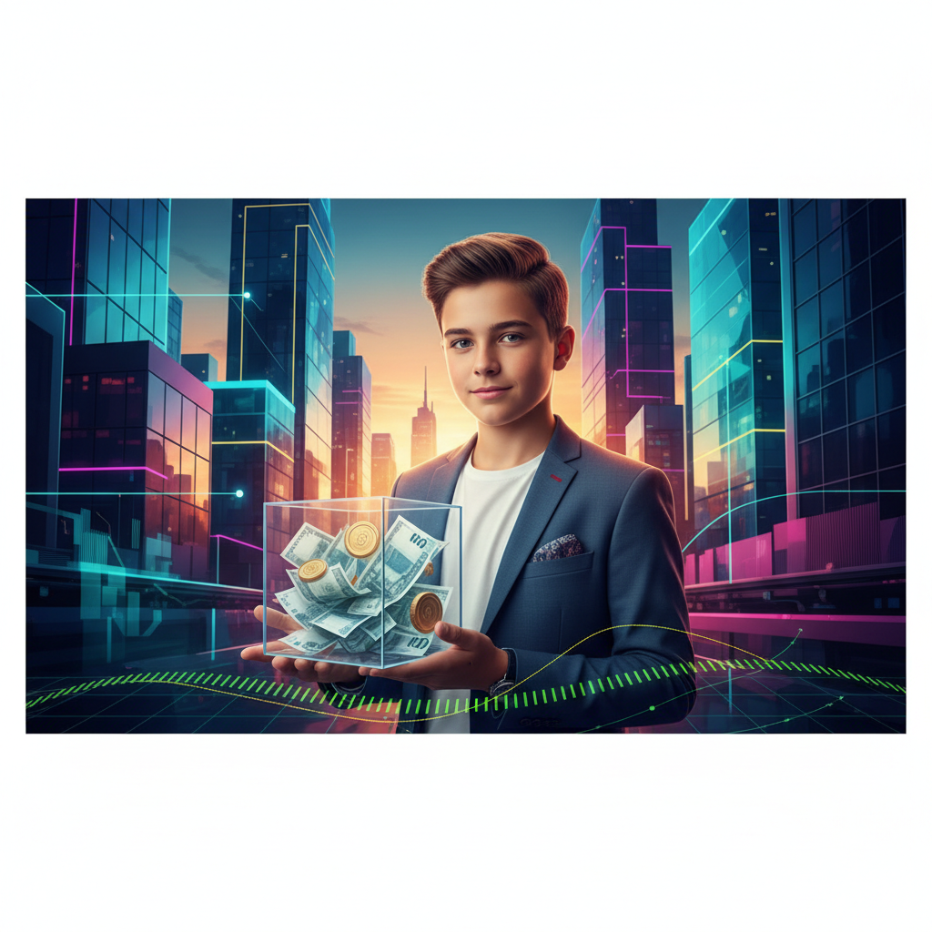 בן 14 עם חצי מיליון שקל