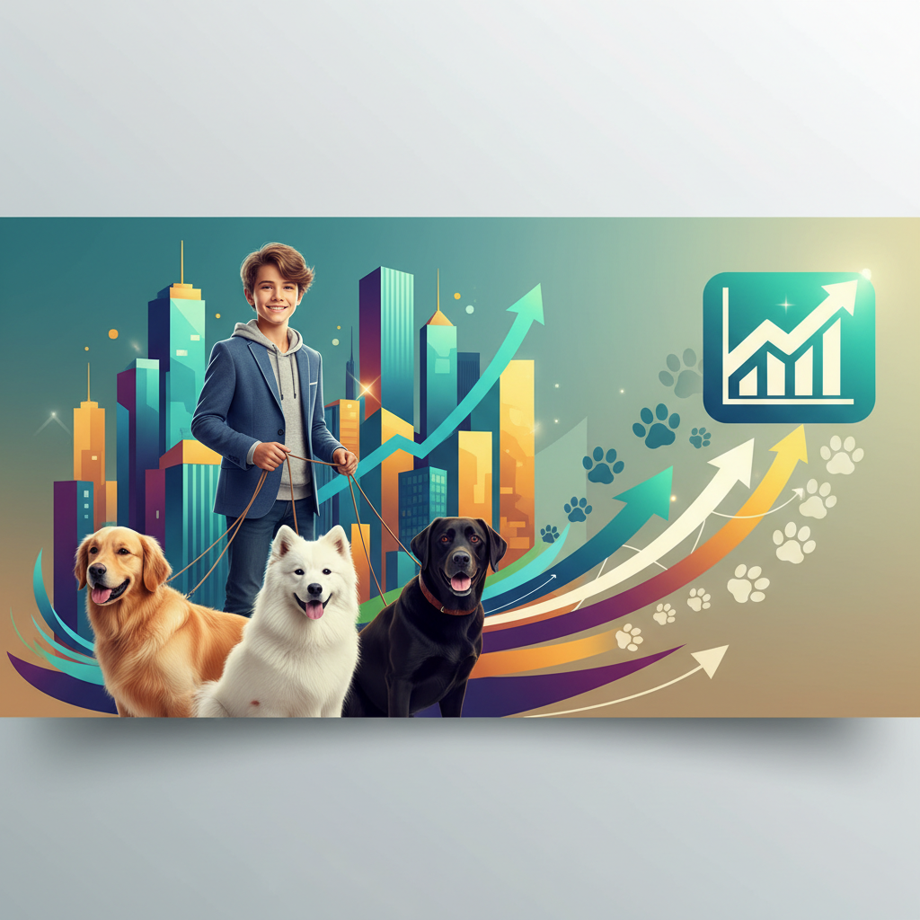 דוג ווקר בן 14 איך הוא מגדיל את העסק