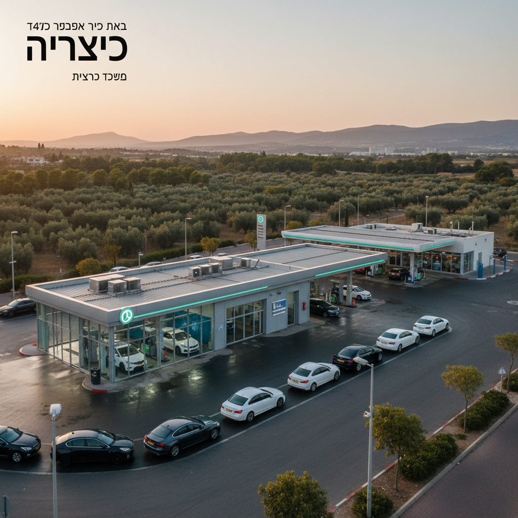אני רוצה לפתוח שטיפת מכוניות בתחנת דלק בצפון