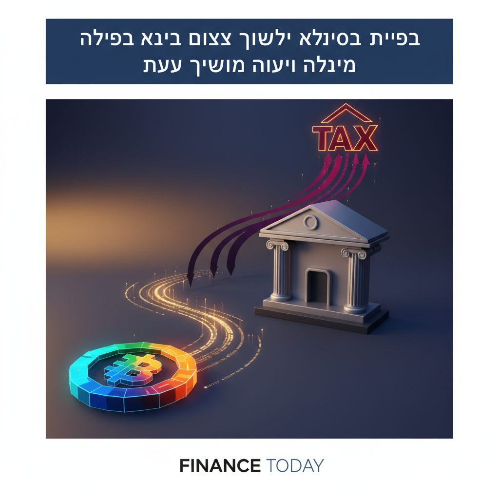 ברגע שאתה מושך קריפטו לבנק אתה חייב לשלם עליו מיסים