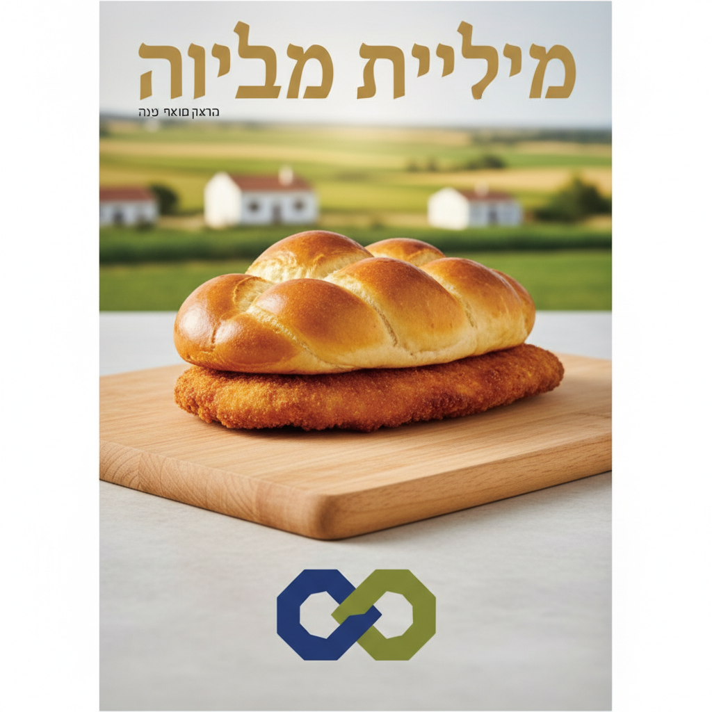 חלה בשניצל ביישוב קטן שני שותפים