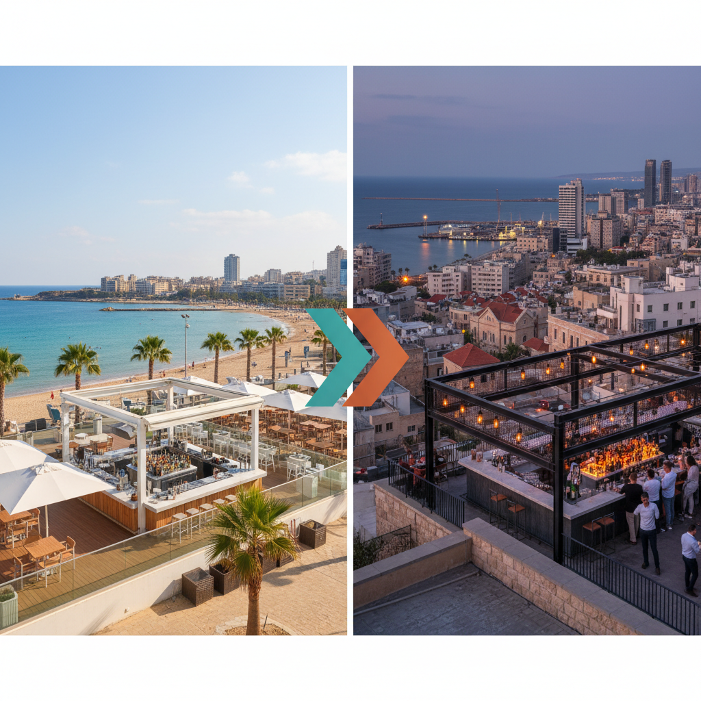 האם כדאי לפתוח בר בעתלית או בחיפה