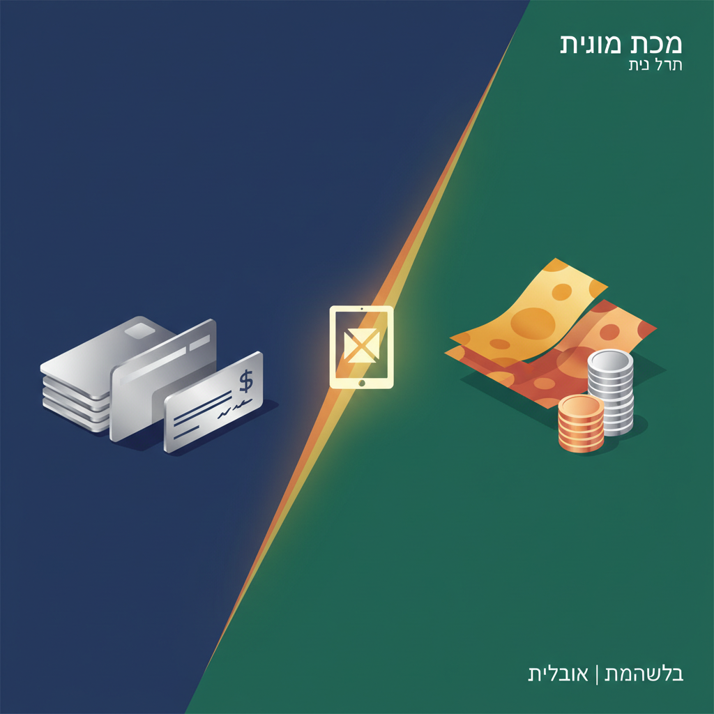 מעדיף לקבל משכורת בתלוש עם צ'ק או במזומן