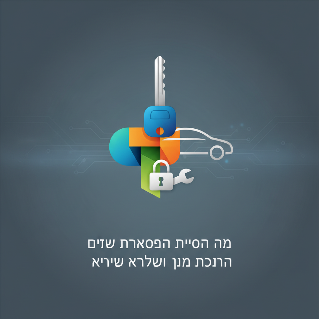האם מנעולן יכול להכניס את הרכב כהוצאה מוכרת