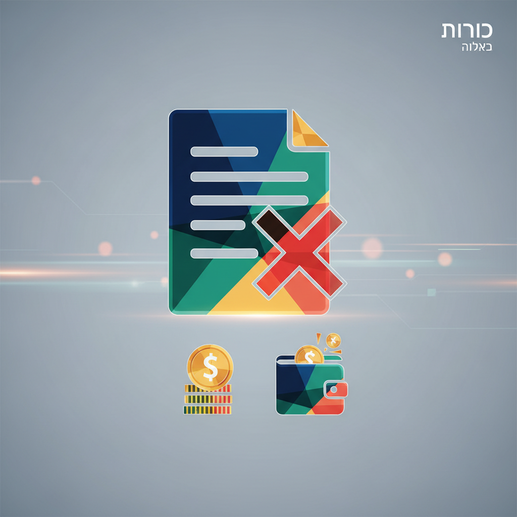 האם אפשר לבטל חשבונית אם לא קיבלתי תשלום מהלקוח