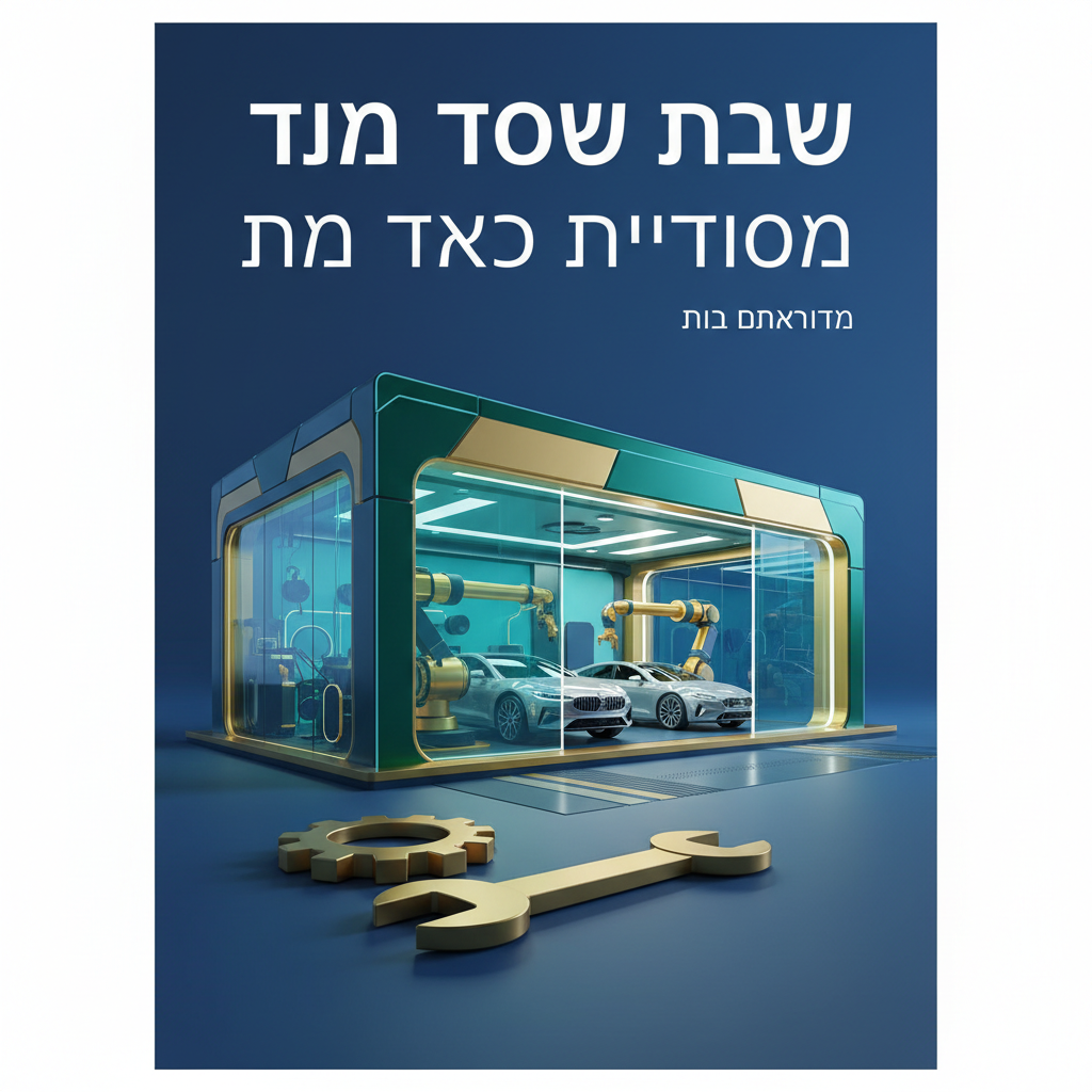 מוסך טוב לא צריך פרסום