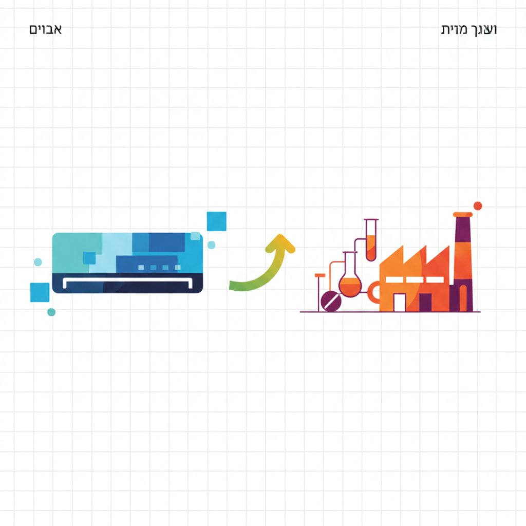 מתקין מזגנים או שכיר במפעל לתרופות