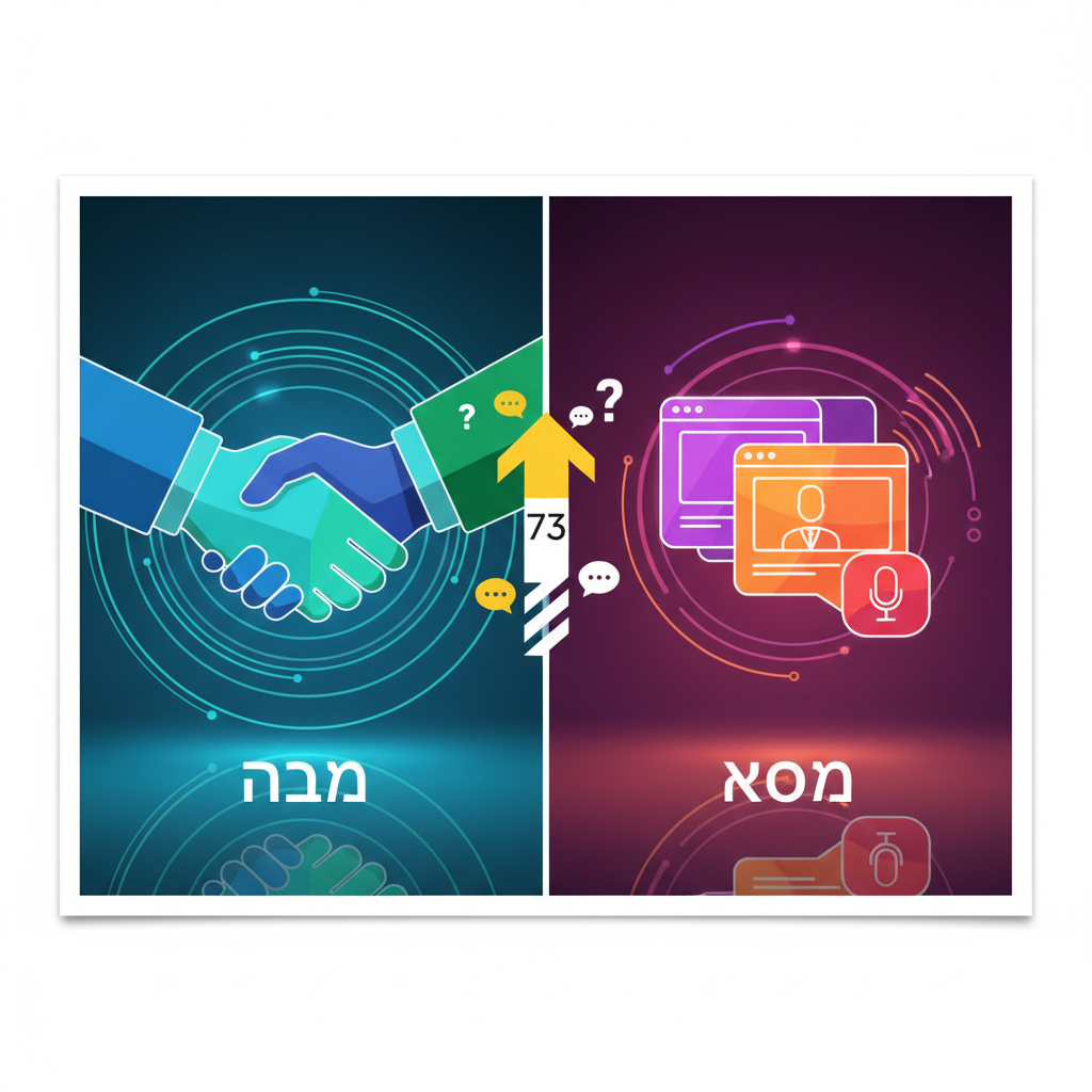 תקנה 73 מה תופס יותר שיחה הסכם או זום