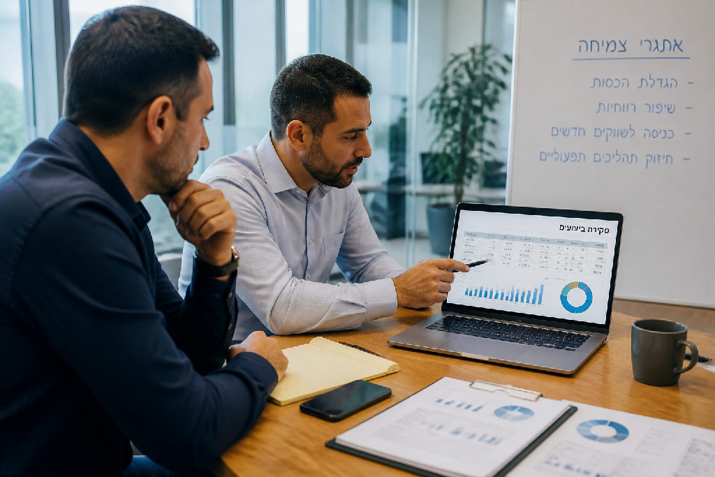זיהוי אתגרי צמיחה בעסק: תוכנית לקידום והצלחה