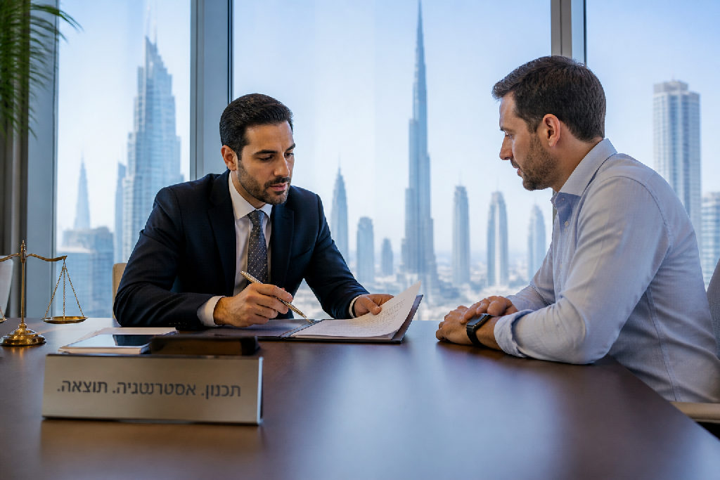 ליווי משפטי לעסק בדובאי: בחירת עורך דין מקומי או ישראלי