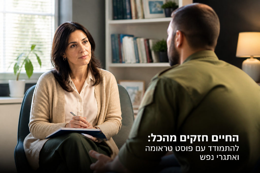 החיים חזקים מהכל: להתמודד עם פוסט טראומה ואתגרי נפש