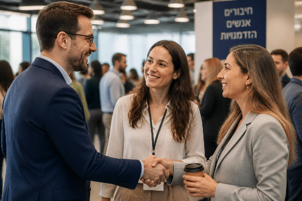 טכניקה יעילה לזכירת שמות אנשים בפגישות פנים אל פנים