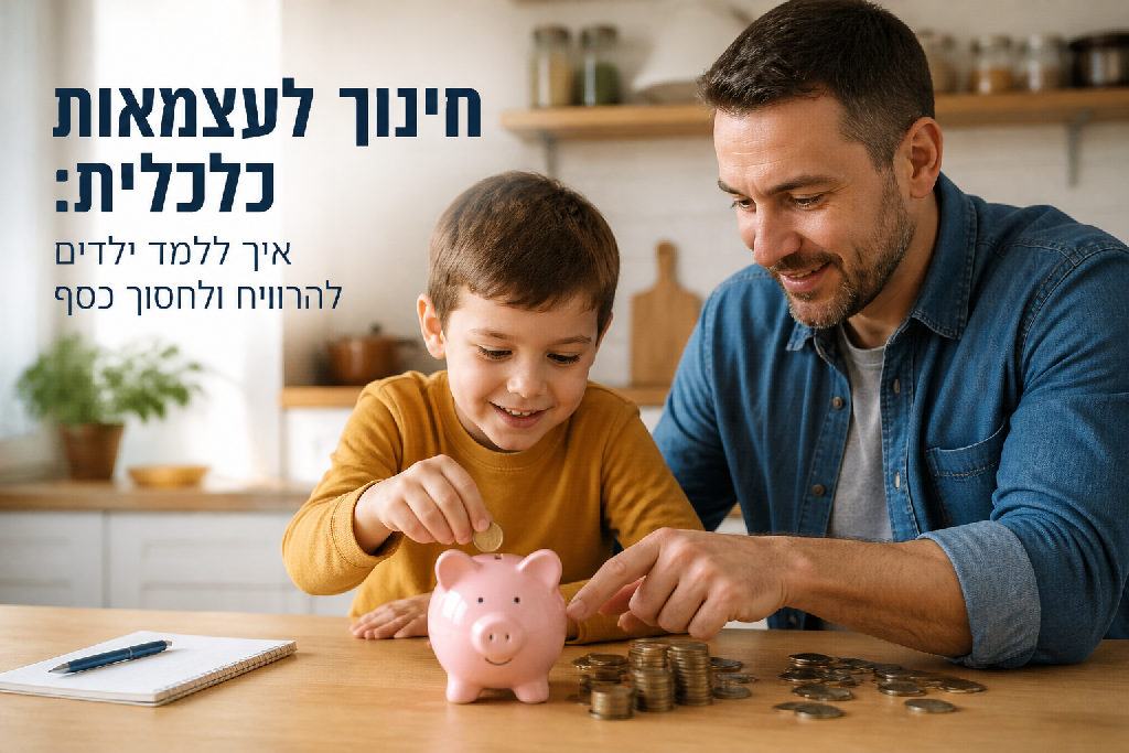 חינוך לעצמאות כלכלית: איך ללמד ילדים להרוויח ולחסוך כסף