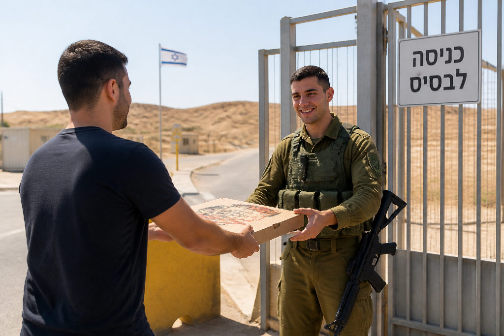 האם כדאי לפתוח פיצריית משלוחים ליד בסיס צבאי בדרום?