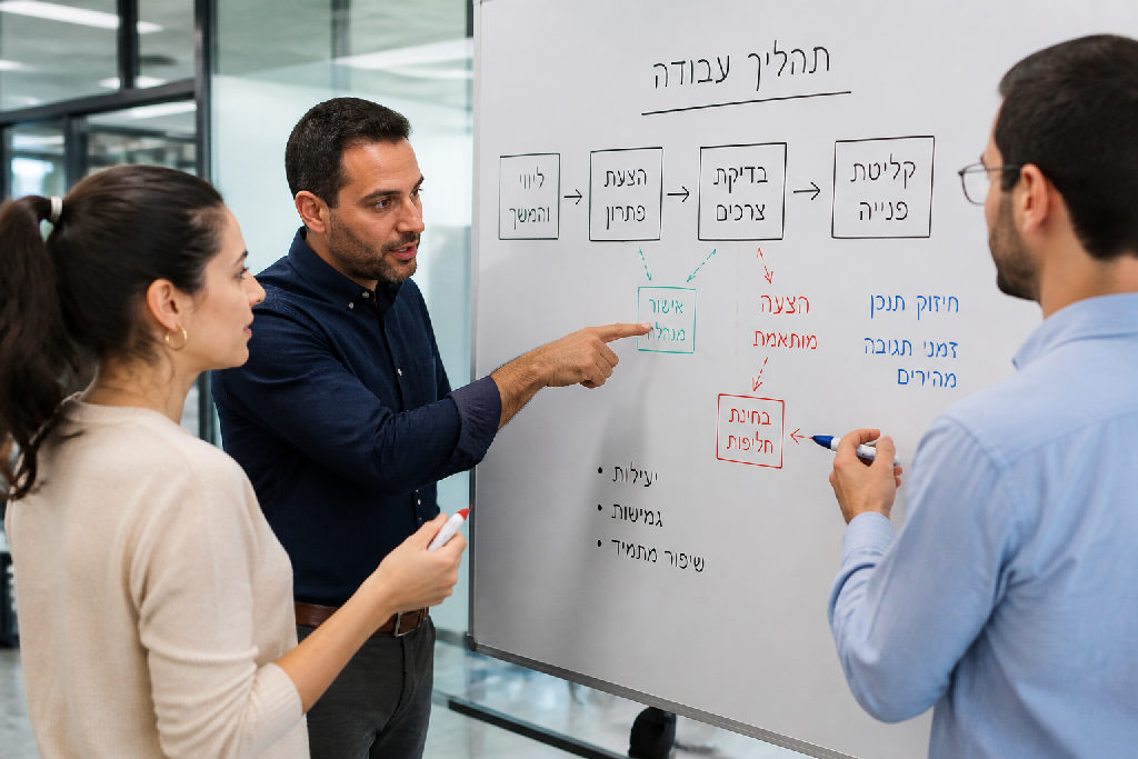 איך לבנות תהליכים עסקיים יעילים בלי לוותר על גמישות