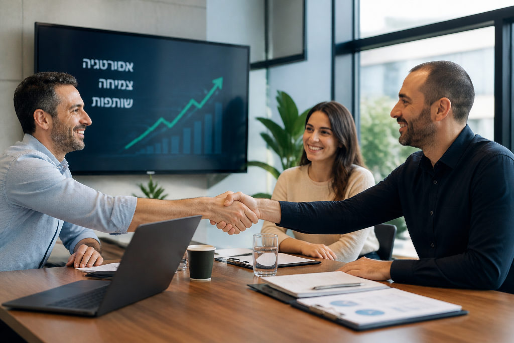 שותף אסטרטגי לעסק: מתי נכון לצרף ואיך לצמוח?