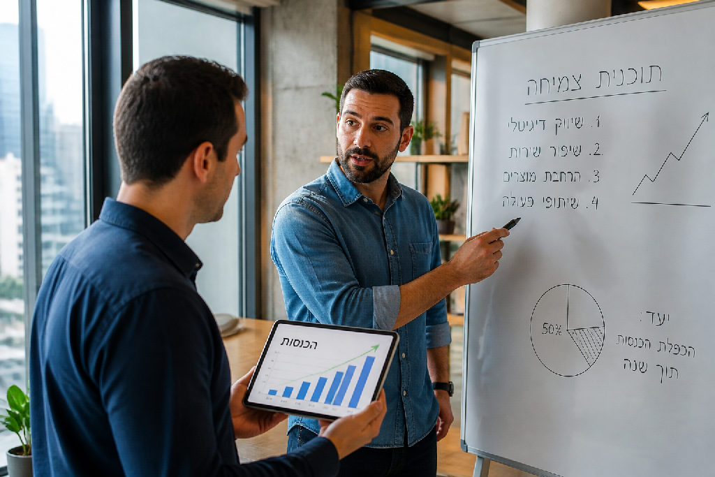 הכפלת הכנסות לעסק: האם זה ריאלי תוך שנה?