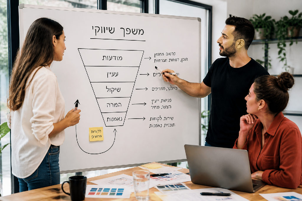 בניית משפך שיווקי אפקטיבי לעסק שלך: מדריך מקיף