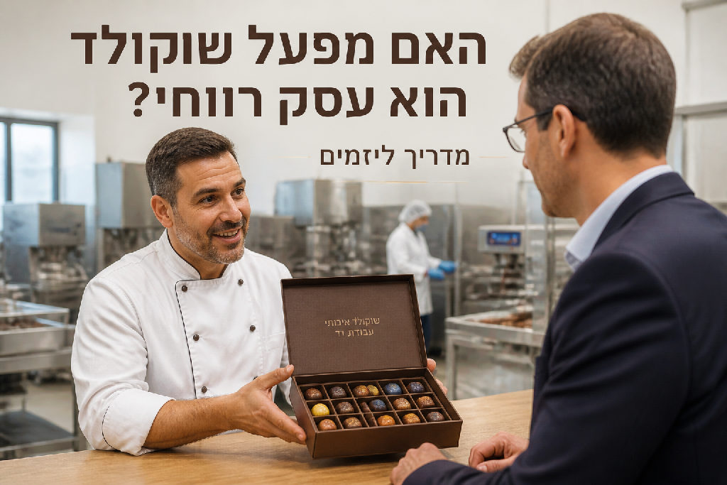 האם מפעל שוקולד הוא עסק רווחי? מדריך ליזמים