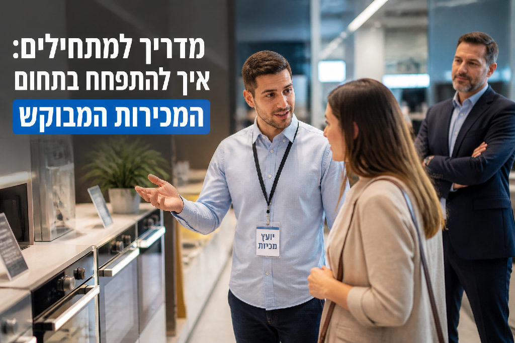 מדריך למתחילים: איך להתפתח בתחום המכירות המבוקש