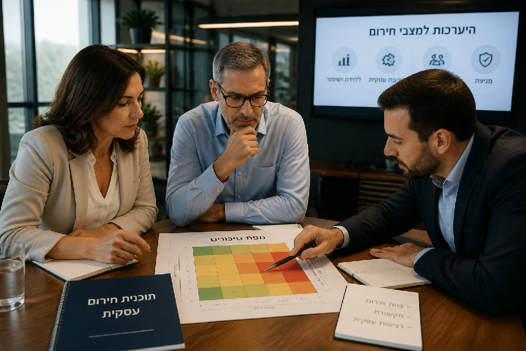 הכנת העסק למלחמה: מדריך מקיף להתמודדות עם מצבי חירום