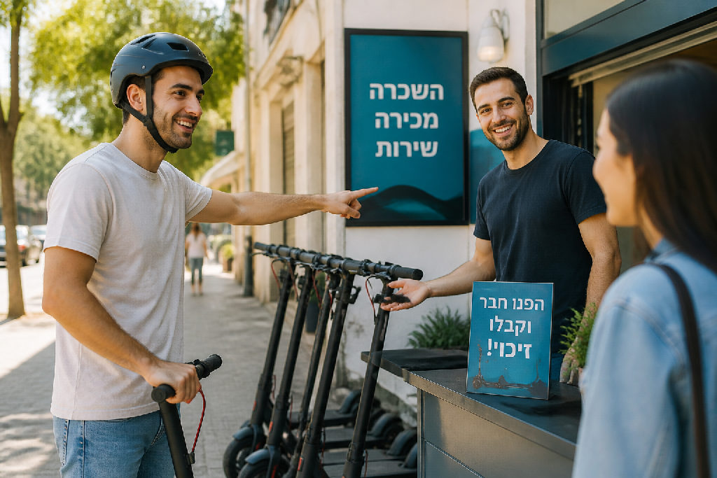 שיווק עסק קורקינטים: אסטרטגיות חכמות ללא תקציב גדול