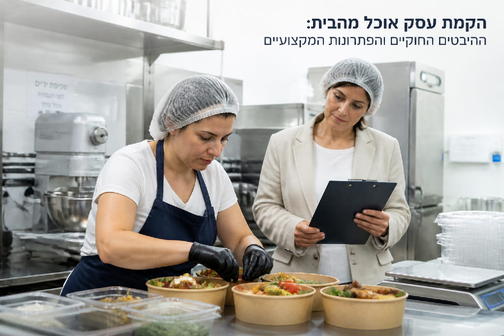 הקמת עסק אוכל מהבית: ההיבטים החוקיים והפתרונות המקצועיים