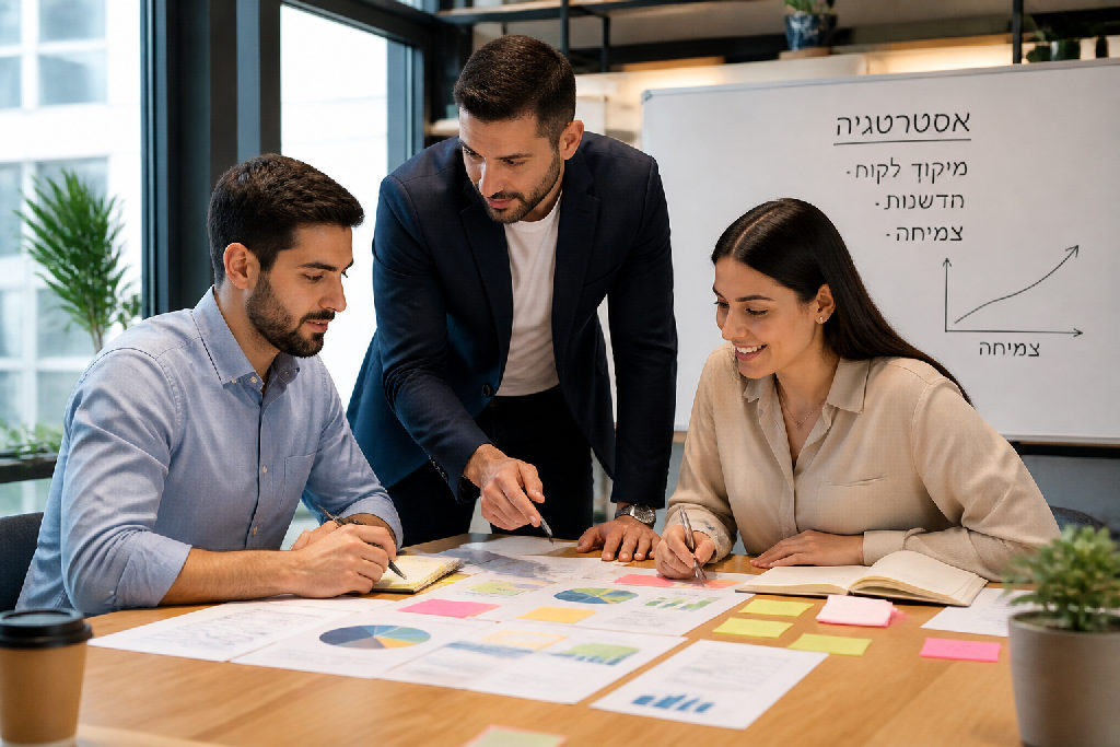 מסלול יועצים עסקיים: פיתוח קריירה וצמיחה עסקית