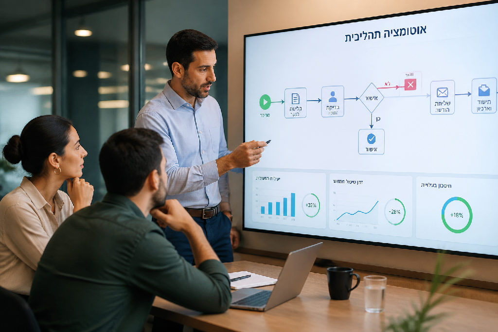 אוטומציות עסקיות: איך לשפר יעילות ורווחיות בעזרת טכנולוגיה