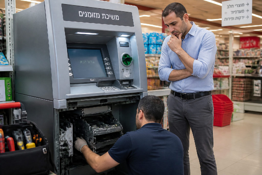 האם כדאי להקים עסק של כספומטים? סיכונים ותשואה נמוכה