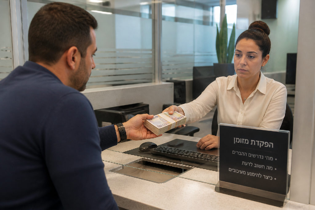 הפקדת מזומן בבנק: מתי הבנק דורש הסברים ומה לעשות?