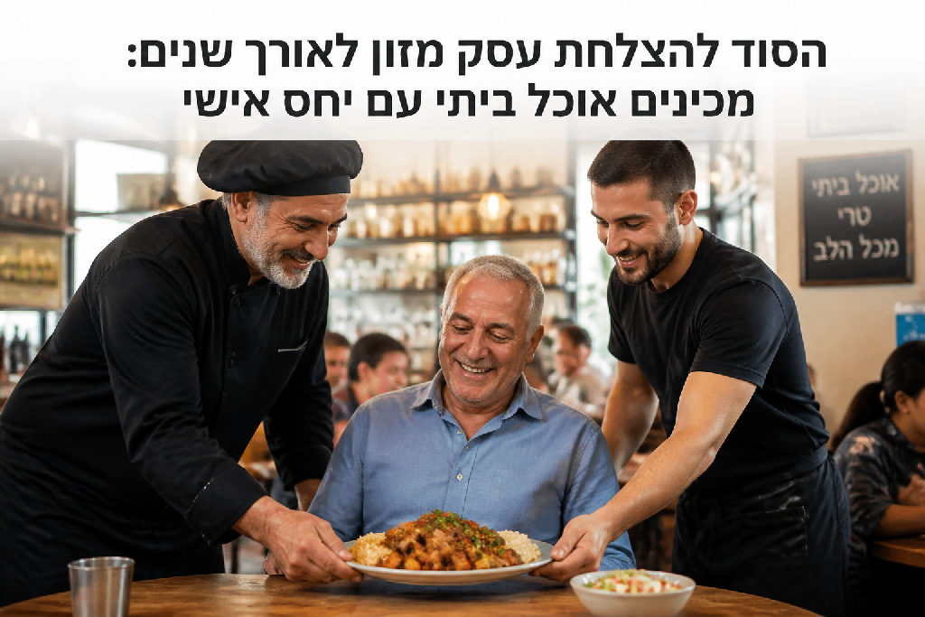 הסוד להצלחת עסק מזון לאורך שנים: מכינים אוכל ביתי עם יחס אישי