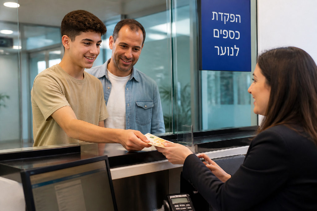 הפקדת כספים לחשבון בנק לנוער: מדריך מקיף לחוסכים צעירים