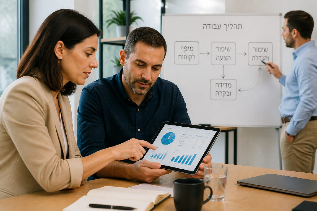 הגדלת הכנסות בעסק: פעולות ישימות ללא תלות בפרסום