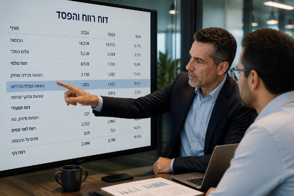 הוצאות הנהלה וכלליות: פירוט והבנה בדוח רווח והפסד
