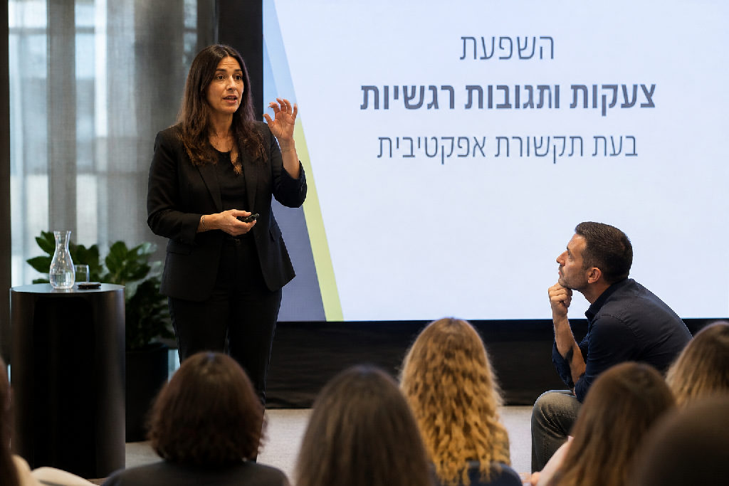השפעת צעקות ותגובות רגשיות בעת תקשורת אפקטיבית