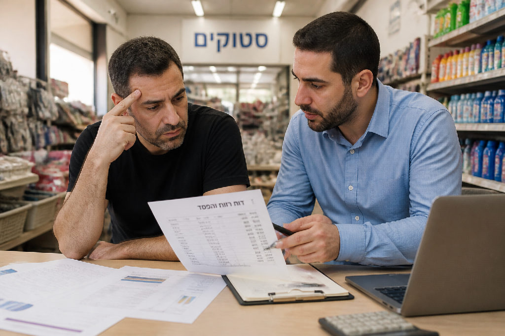 ניתוח דוח רווח והפסד של חנות סטוקים: מה אפשר ללמוד ממחזור 4.6 מיליון?