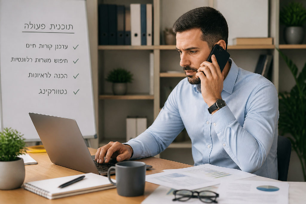 מייאוש להצלחה: איך תוכנית פעולה תניע את חיפוש העבודה שלך