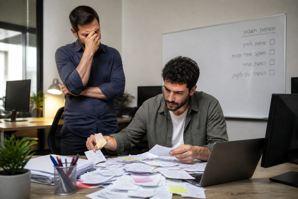 ניהול עסק לא מאורגן: איך לסתום את החורים בדלי ההכנסות שלך