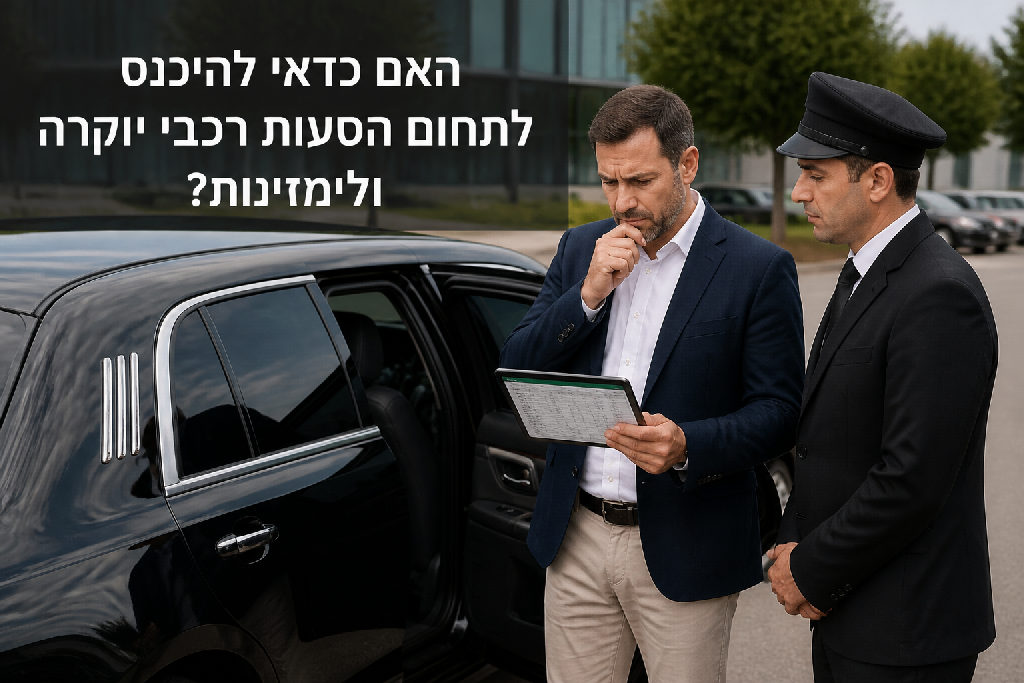 האם כדאי להיכנס לתחום הסעות רכבי יוקרה ולימוזינות?
