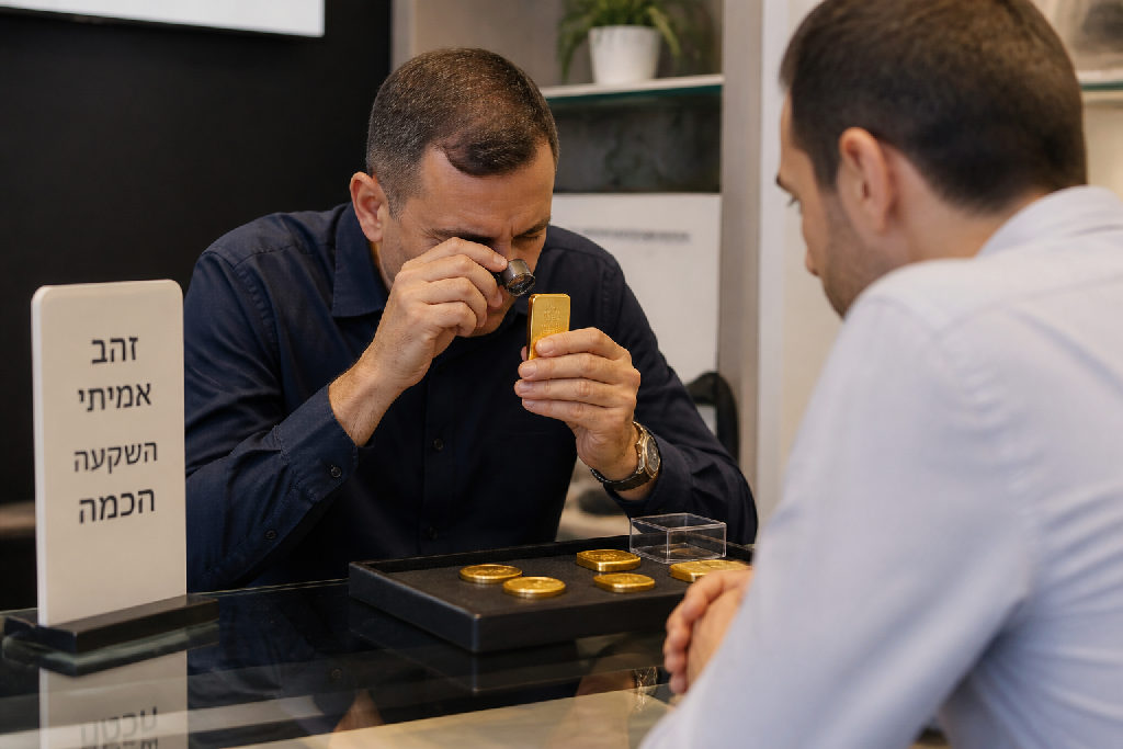 השקעה בזהב פיזי: מדריך מקיף לקנייה ומכירה בטוחה