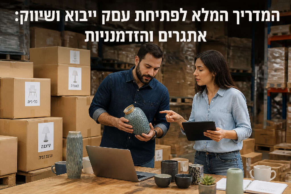 המדריך המלא לפתיחת עסק ייבוא ושיווק: אתגרים והזדמנויות