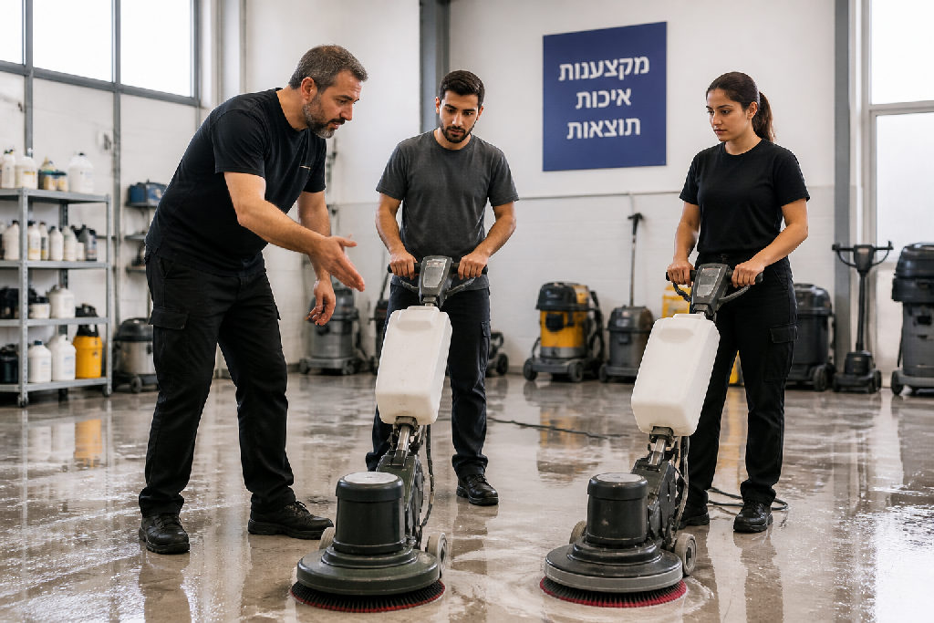 איך ללמוד פוליש וניקוי רצפות: דרכים מעשיות למקימי עסק