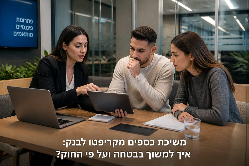 משיכת כספים מקריפטו לבנק: איך למשוך בבטחה ועל פי החוק?