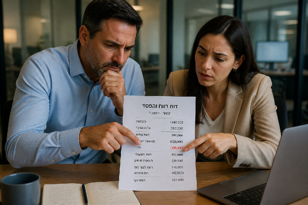 למה דוחות רווח והפסד מציגים שכר נמוך והשלכותיו על העסק?