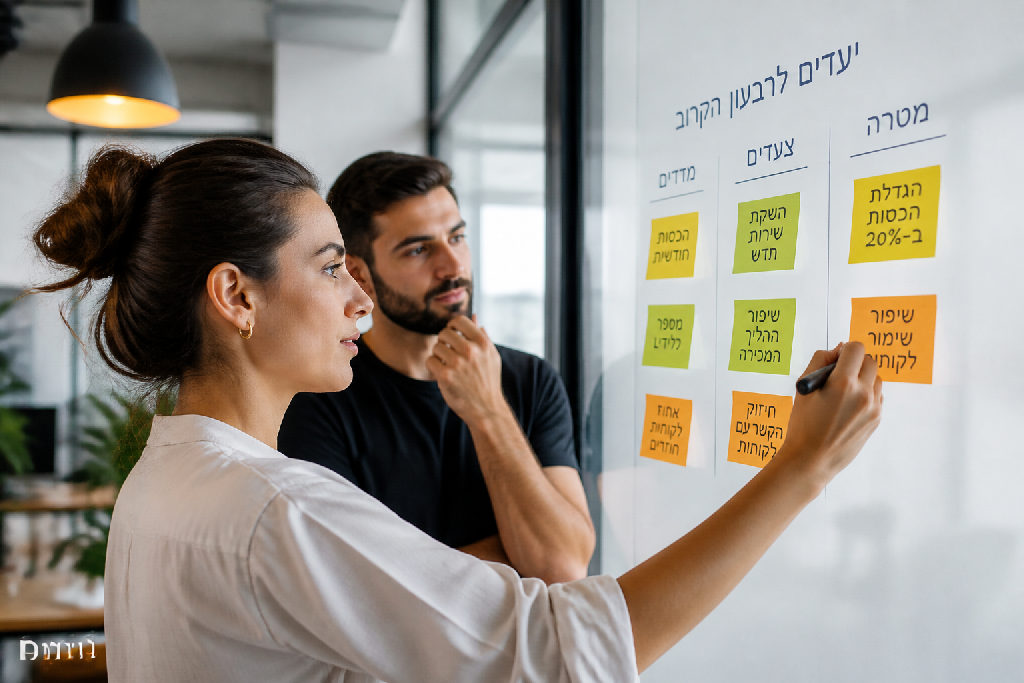 איך למנוע שחיקה בעסק באמצעות הצבת יעדים מדויקת